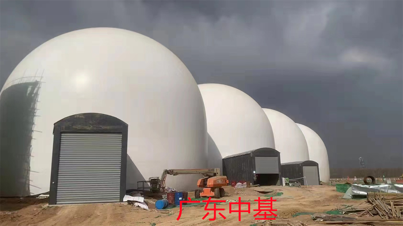 淺談-氣膜倉在糧食倉儲方面的創新應用聚氨酯噴涂高效保溫隔熱 實現綠色儲糧新領域革新技術